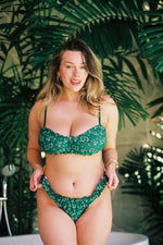 Chelsea Lace Underwear - Forest Green