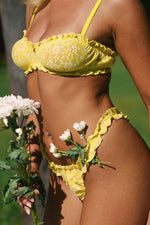 Chelsea Lace Bra - Limoncello