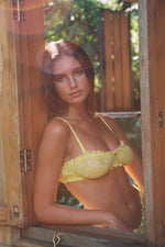Chelsea Lace Bra - Limoncello