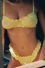 Chelsea Lace Bra - Limoncello