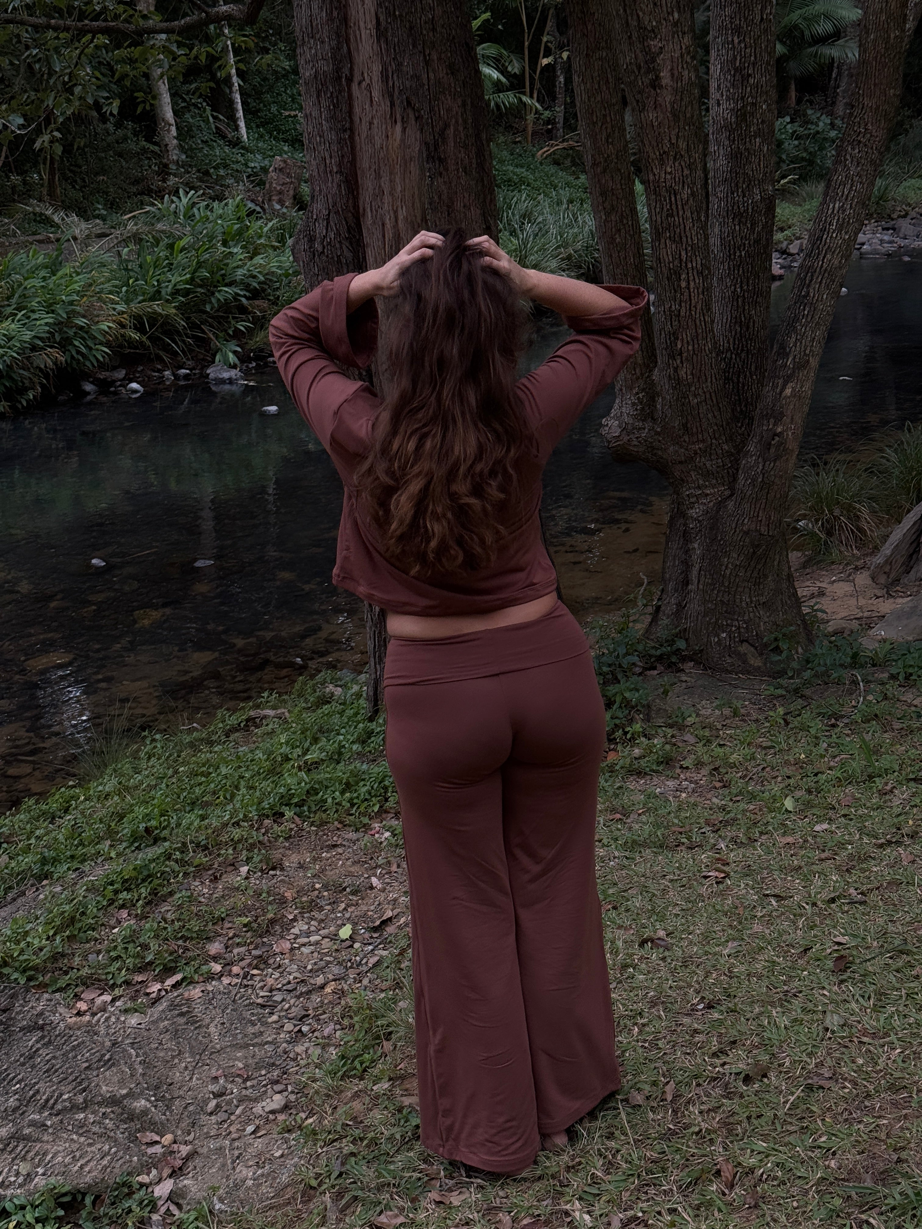 Nala Bamboo Flare Pants – Mane Intimates