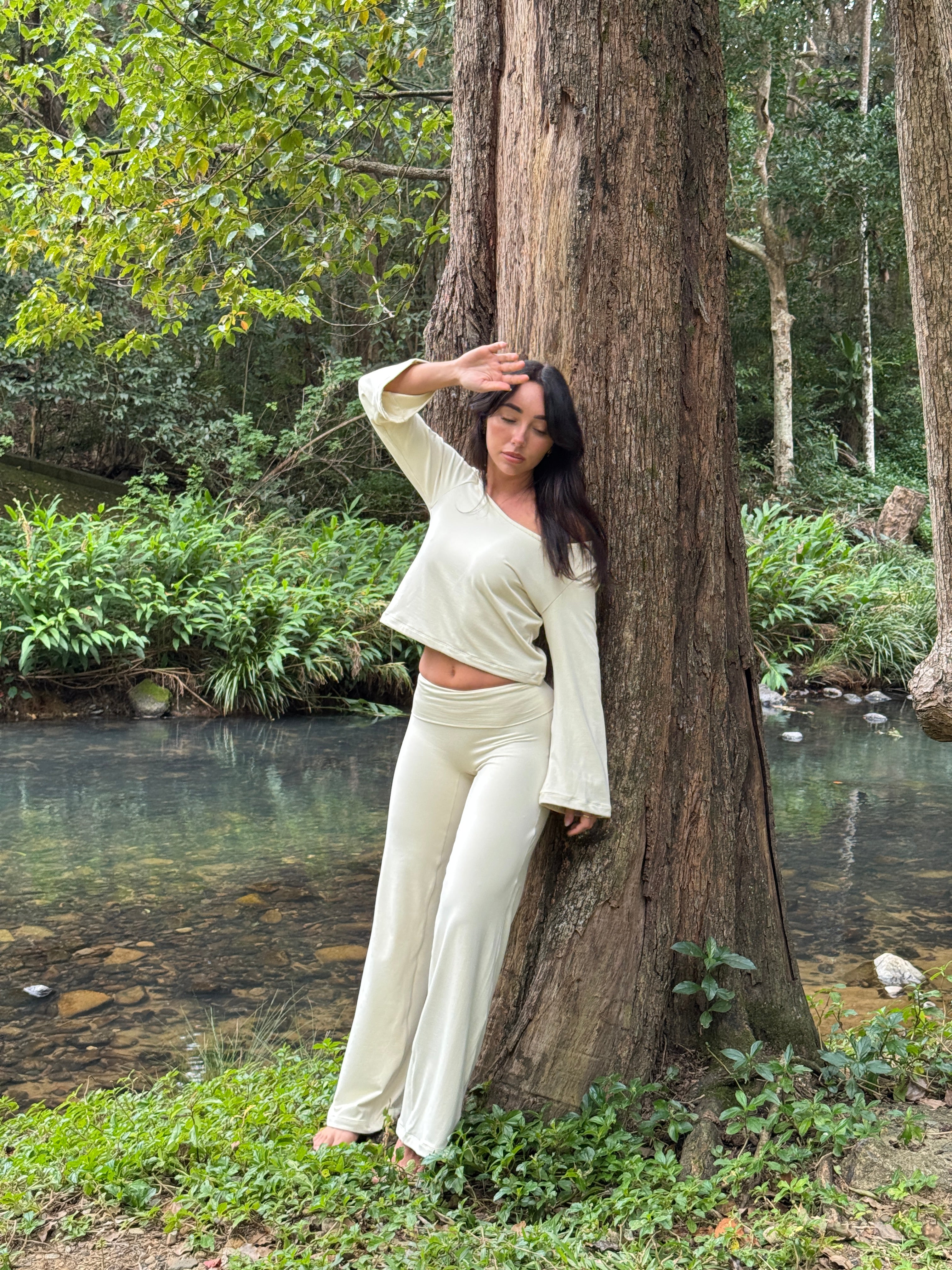Nala Bamboo Flare Pants – Mane Intimates