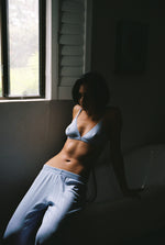 Bare Cotton Pants - Sky