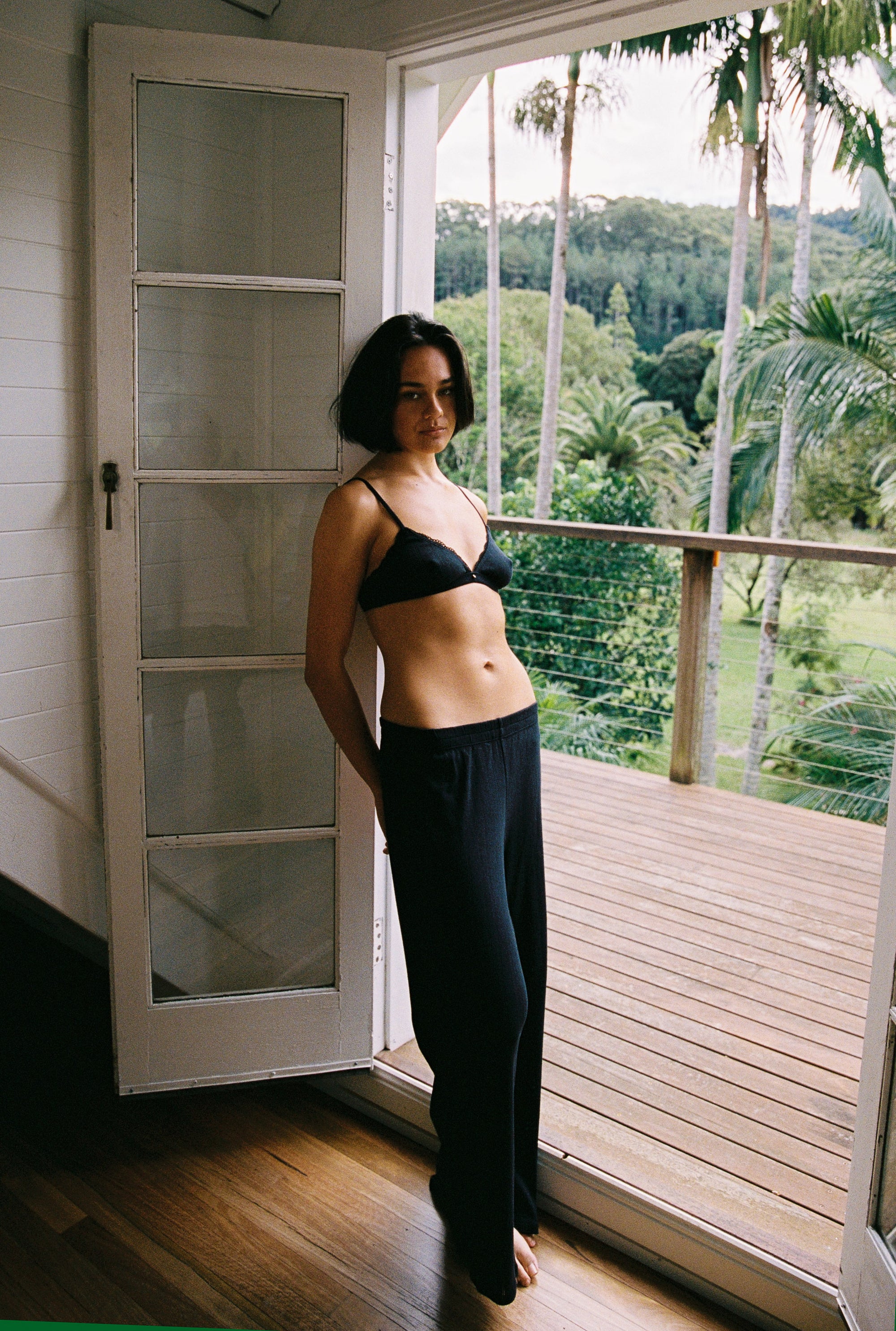 Bare Cotton Pants - Midnight