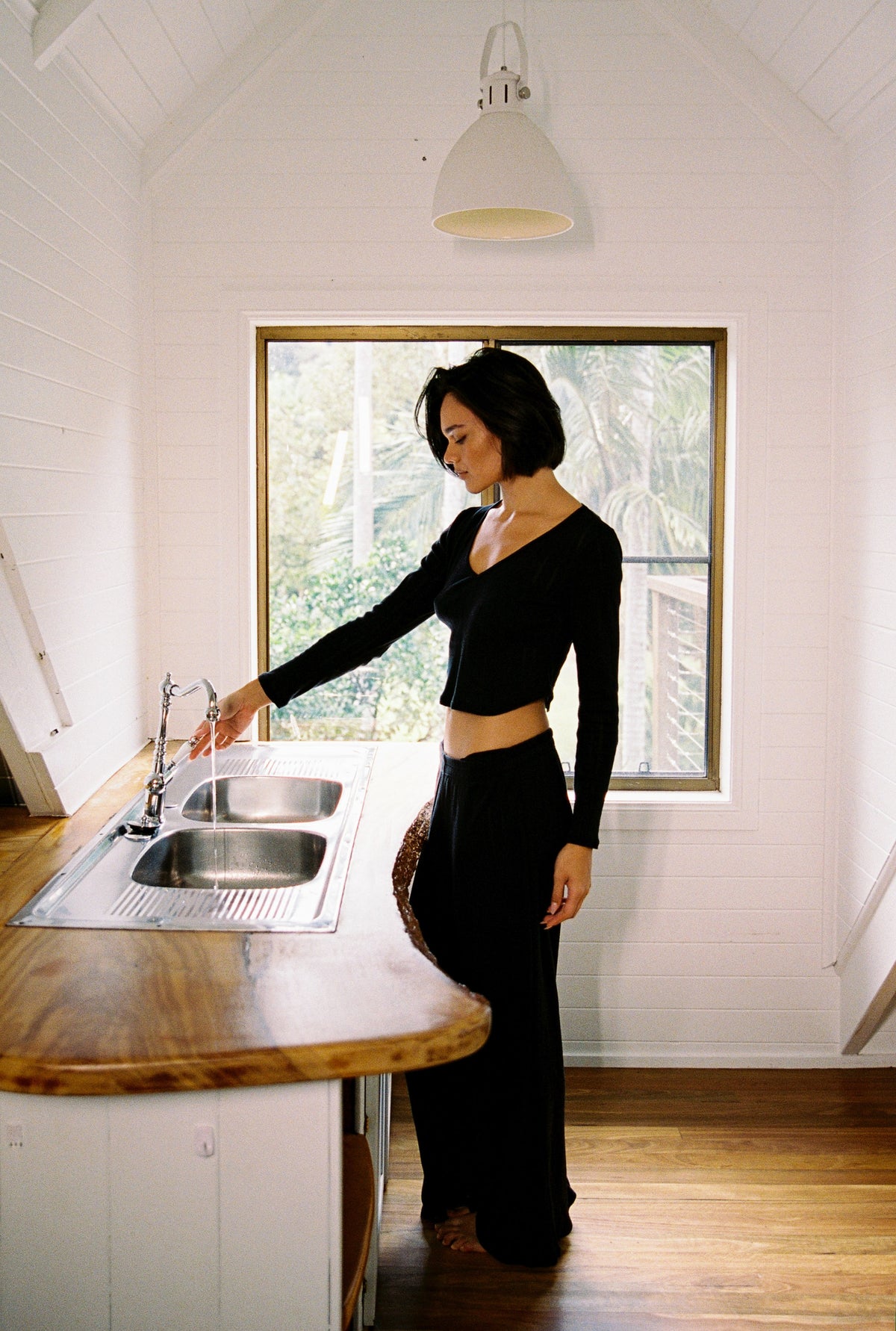 Bare Cotton Pants - Midnight