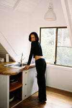 Bare Cotton Pants - Midnight