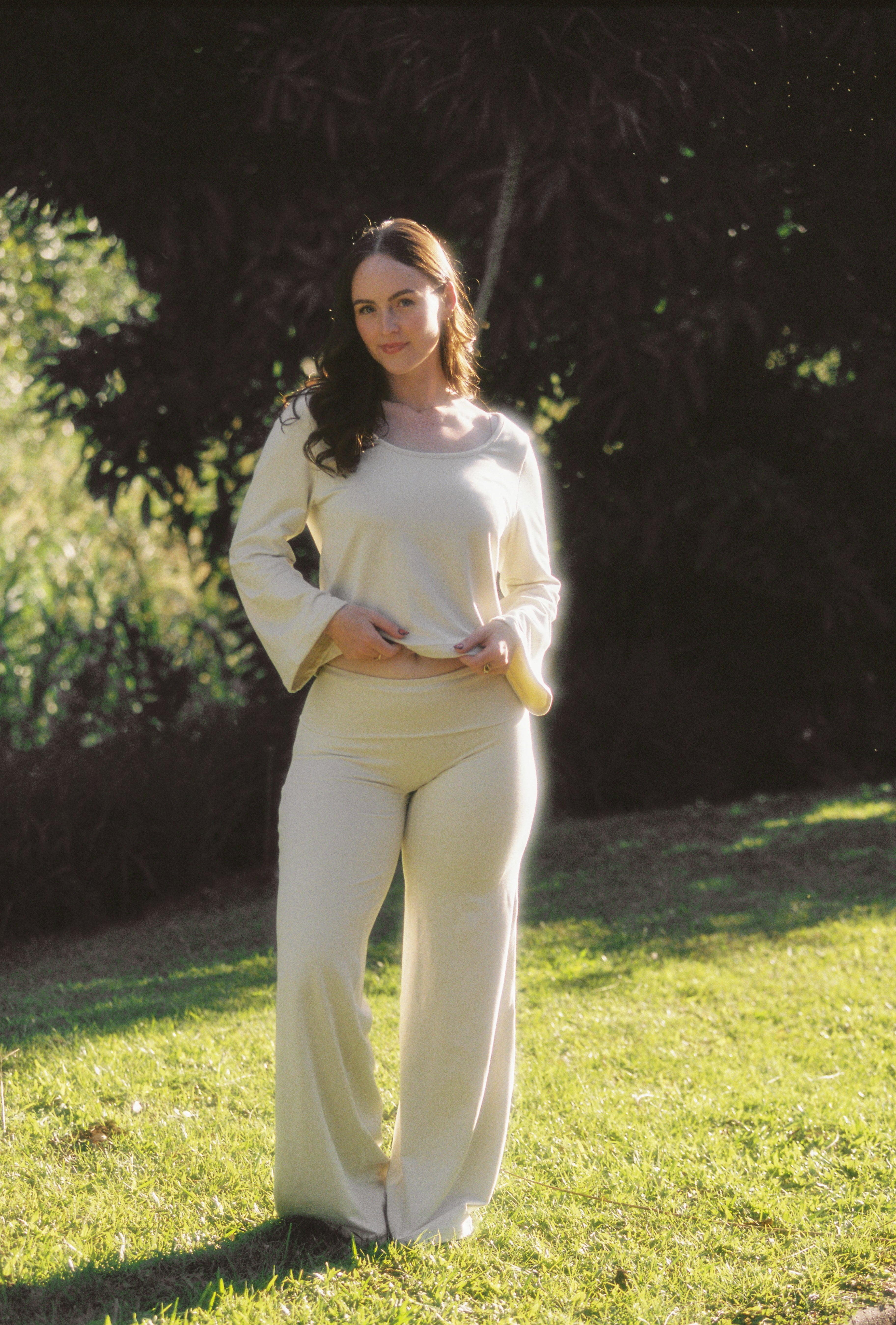 Nala Bamboo Flare Pants – Mane Intimates